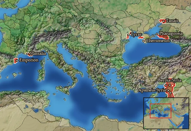 Where Mercenary Euzonoi can be hired