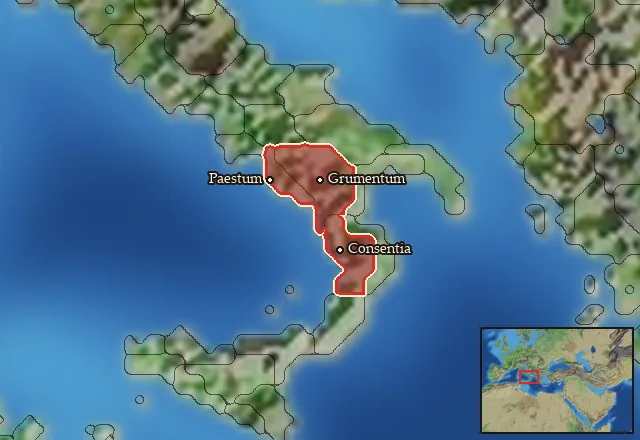Where Oscan Heavy Skirmishers can be recruited