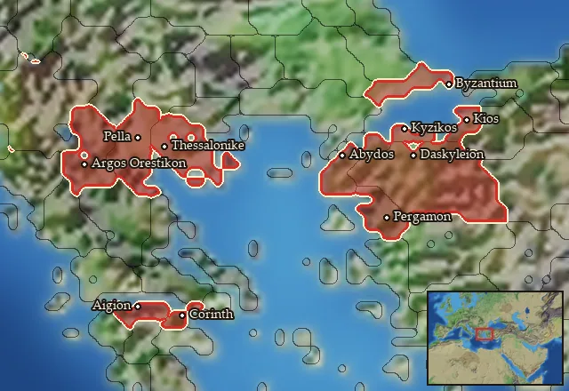 Where Mercenary Thracian Noble Cavalry can be hired