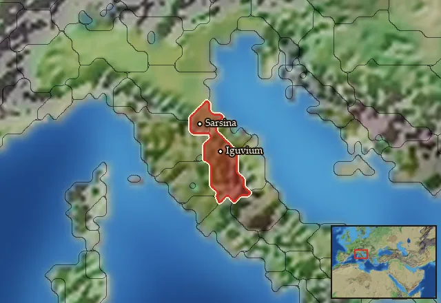 Where Umbrian Light Cavalry can be recruited