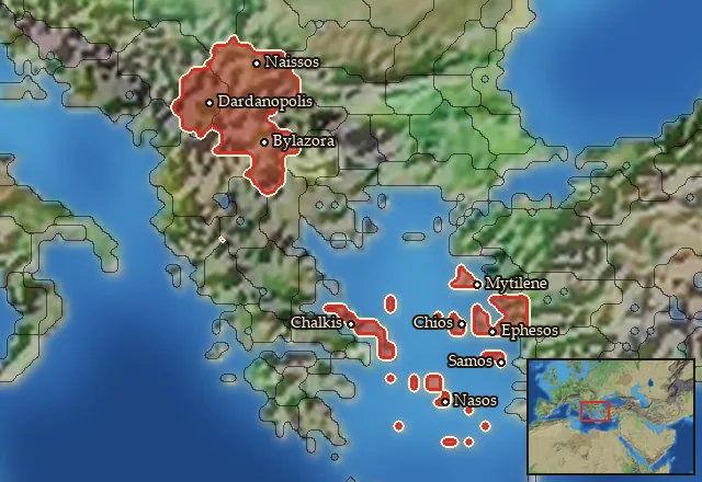 Where Mercenary Ionian Epibatai can be hired