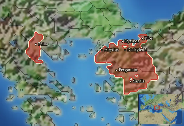Where Mercenary Mysian Javelinmen can be hired