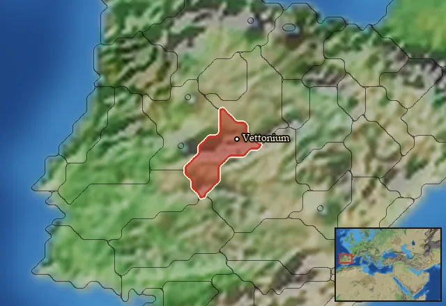 Homeland of Vettones
