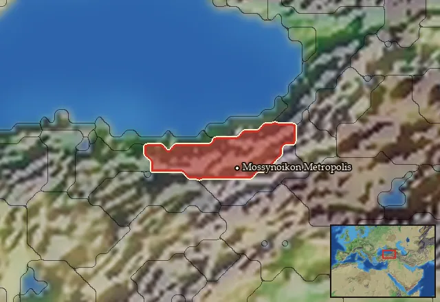 Homeland of Mossynoeci
