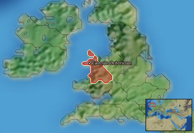 Homeland of Ordovices