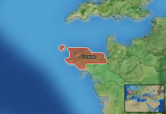 Homeland of Osismii