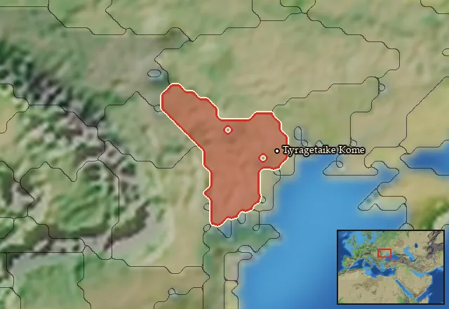 Homeland of Tyragetae