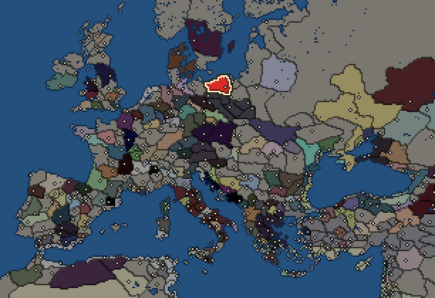 Starting territory of Bastarnae, with its neighbours