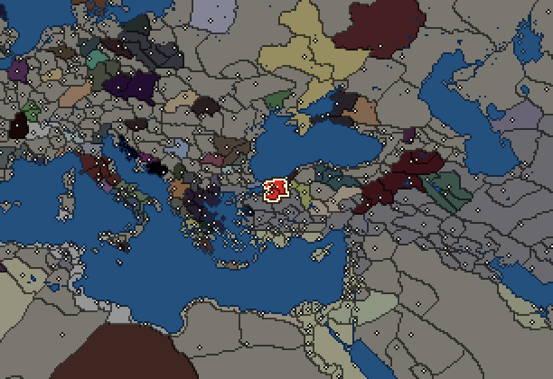 Starting territory of Bithynia, with its neighbours