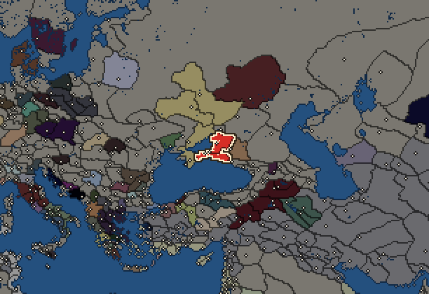 Starting territory of Bosporans, with its neighbours
