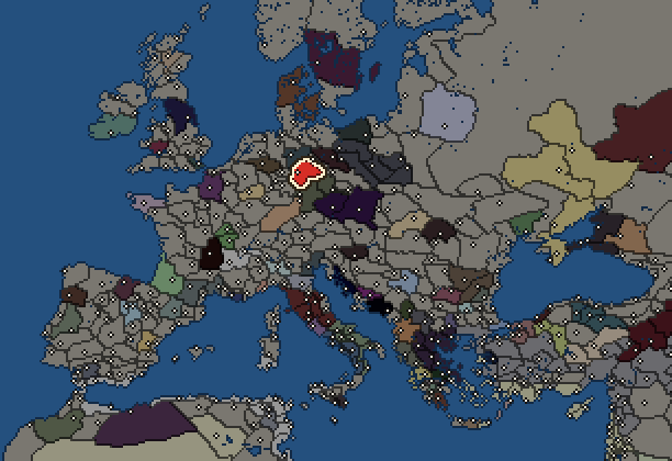 Starting territory of Chatti, with its neighbours