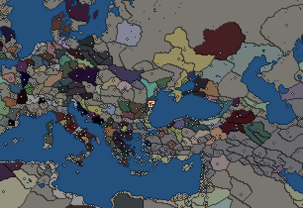 Starting territory of Histria, with its neighbours