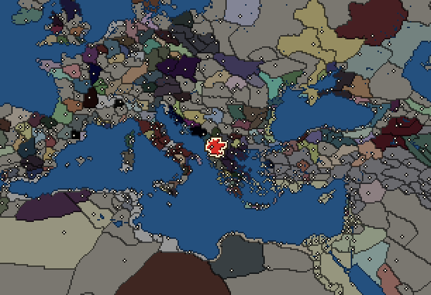 Starting territory of Illyrian Kingdom, with its neighbours