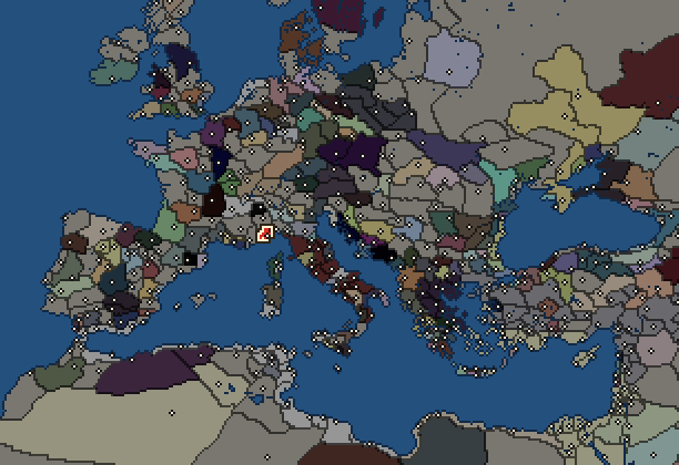Starting territory of Ingauni, with its neighbours