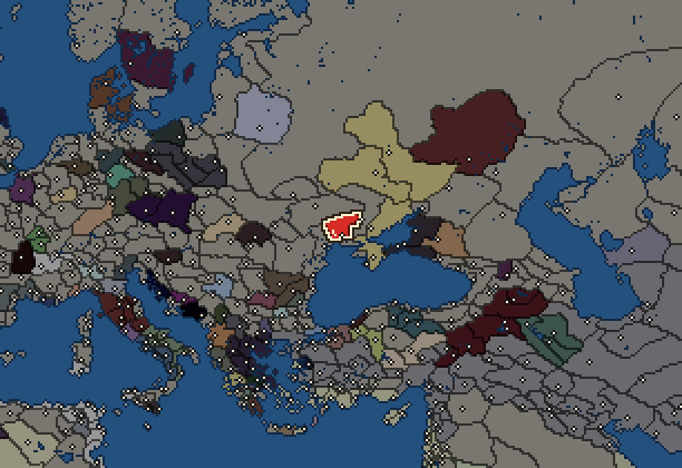 Starting territory of Olbia, with its neighbours