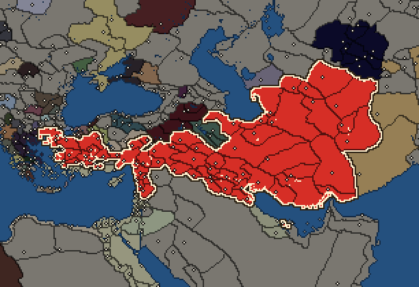 Starting territory of Seleucid Empire, with its neighbours