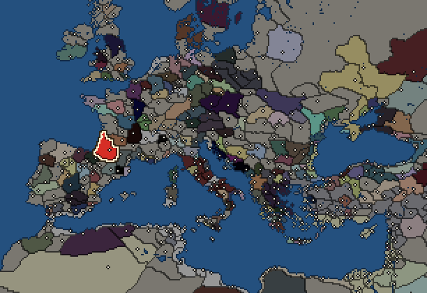 Starting territory of Sotiates, with its neighbours