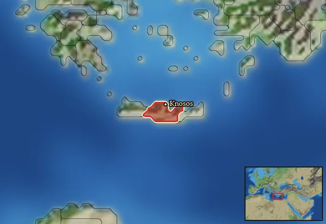 Regions of the Knossos mercenary pool