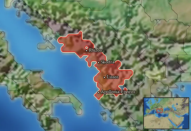 Regions of the South Illyria mercenary pool