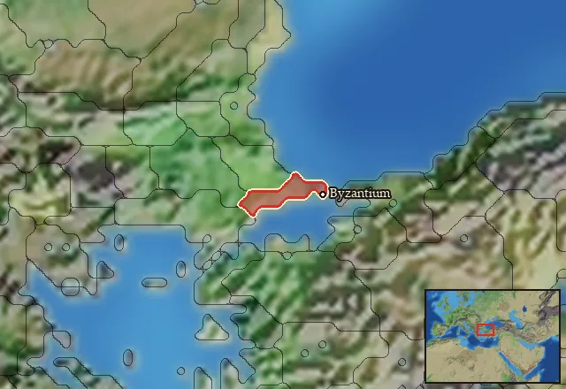 Regions of the Byzantium mercenary pool