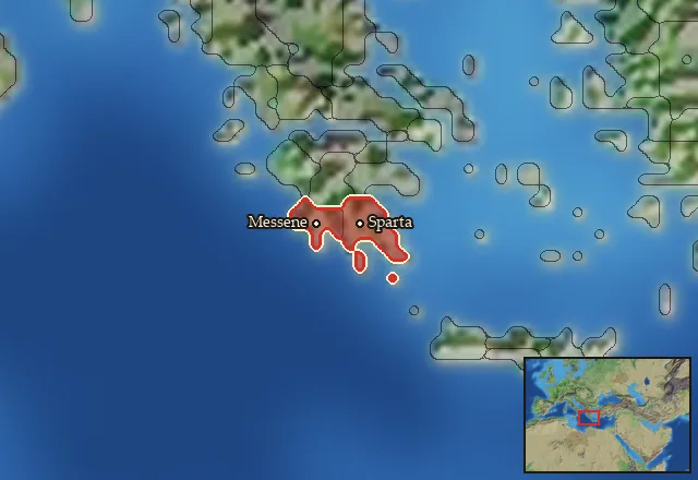 Regions of the Laconia mercenary pool