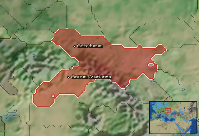 Regions of the Eastern Balkans mercenary pool