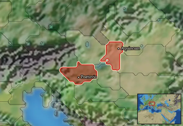 Regions of the Western Balkans mercenary pool