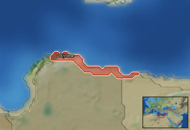Regions of the Kyrene mercenary pool
