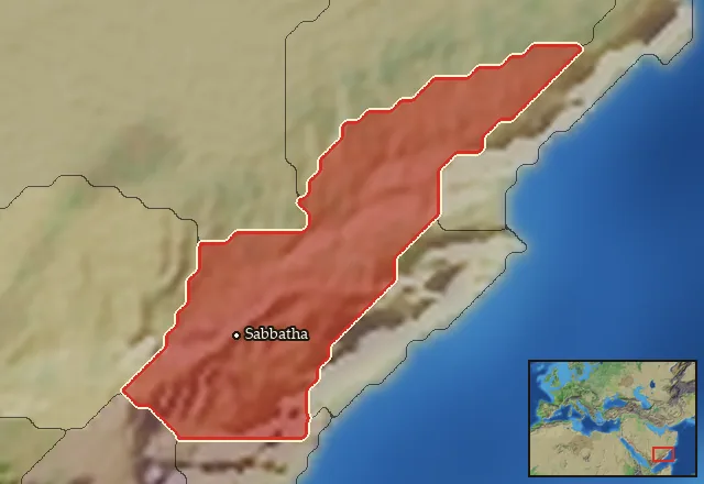 Regions of the Hadhramaut mercenary pool