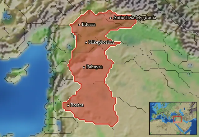 Regions of the Syria mercenary pool