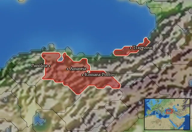 Regions of the Pontos mercenary pool