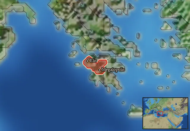 Regions of the Arkadia mercenary pool