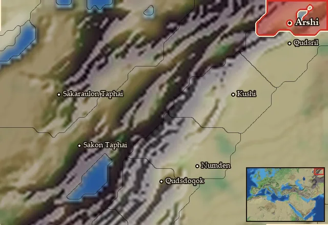 Map of Agni and its neighbours
