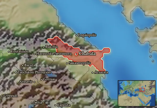 Map of Albania and its neighbours