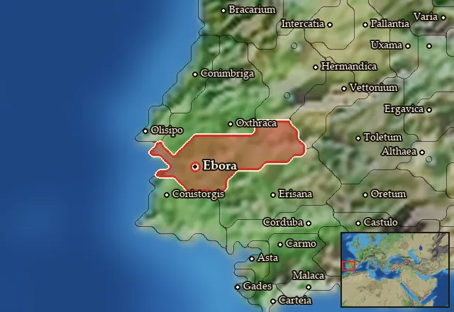 Map of Celticia and its neighbours