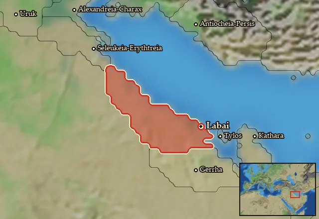 Map of Chattenia and its neighbours