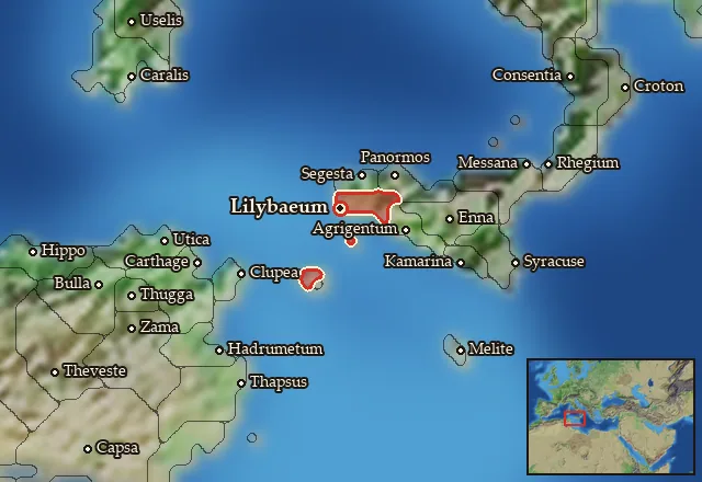 Map of Epikrateia and its neighbours