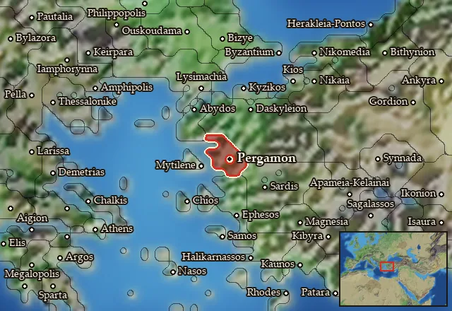 Map of Kaikia and its neighbours