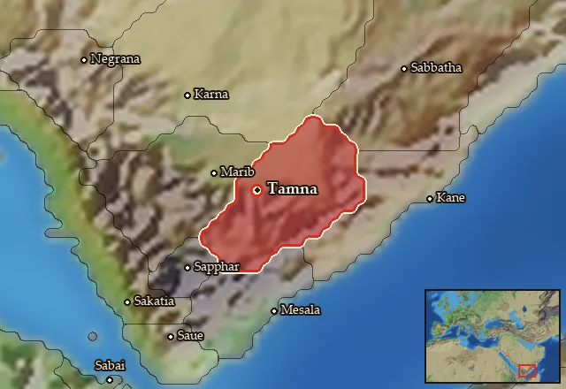 Map of Kattabaneia and its neighbours