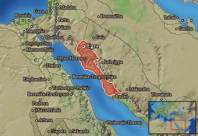 Map of Lechienia and its neighbours