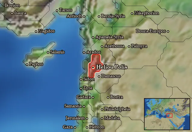 Map of Massyas and its neighbours