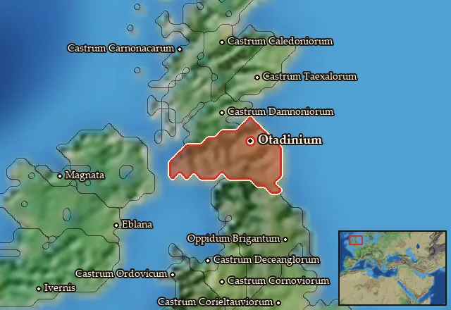 Map of Otadinia and its neighbours