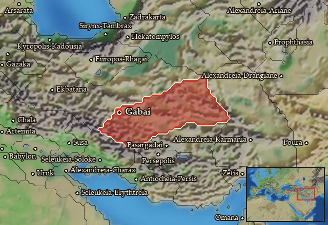 Map of Paraitakene and its neighbours