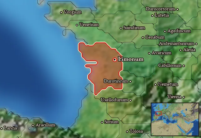 Map of Pictonia and its neighbours