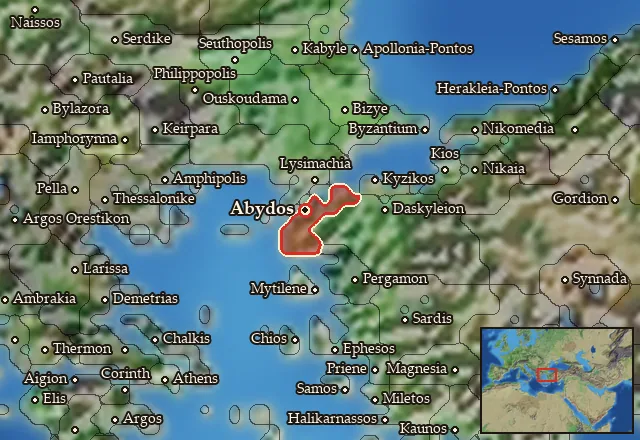 Map of Propontis and its neighbours