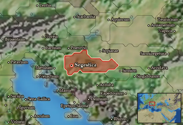 Map of Savia and its neighbours