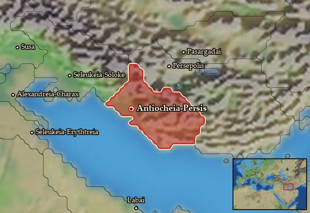 Map of Taokene and its neighbours