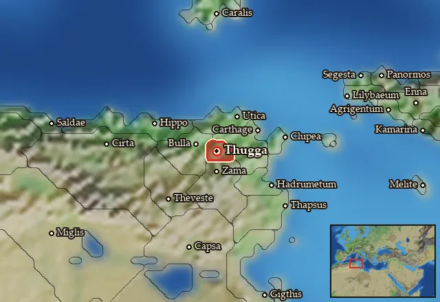 Map of Tobgaxag and its neighbours