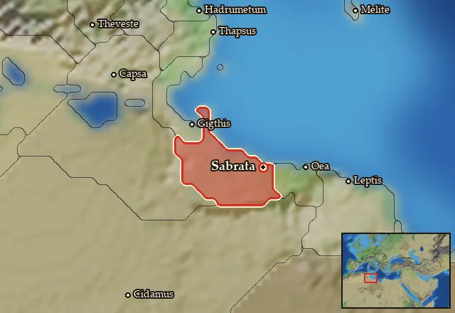 Map of Zabrutuxun and its neighbours
