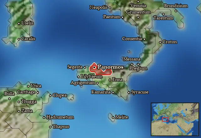 Map of Ziz and its neighbours